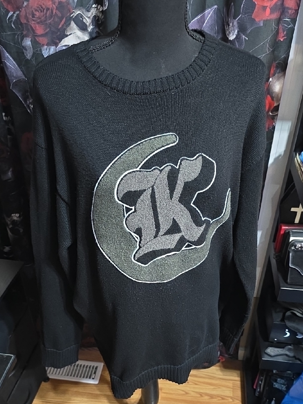 Killstar College Goth Jumper, MED